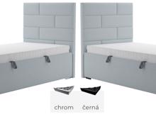 Fotogalerie Blanář - čalouněná postel Troja 90x200 - výběr barvy