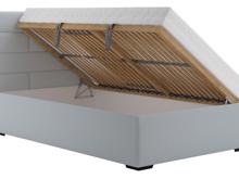 Fotogalerie Blanář - čalouněná postel Troja 120x200 - Béžová