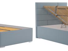 Fotogalerie Blanář - čalouněná postel Troja 120x200 - Béžová