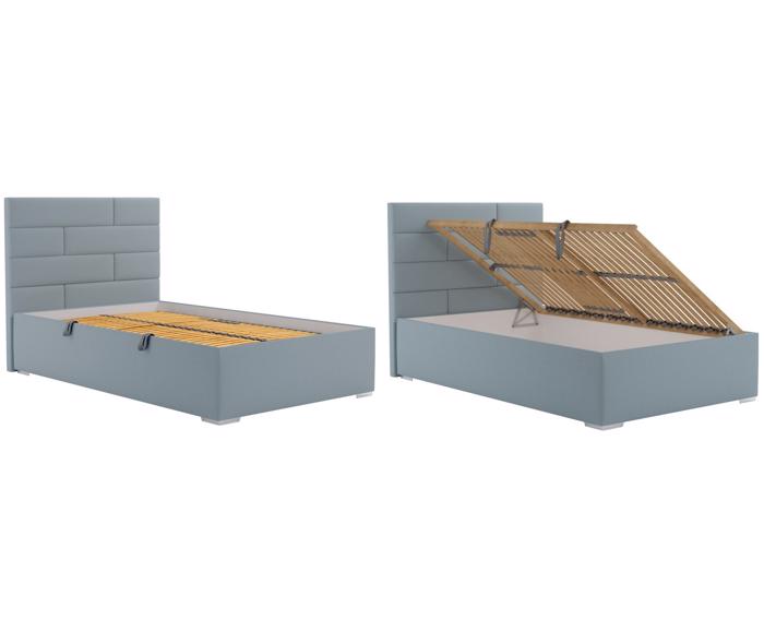 Fotogalerie Blanář - čalouněná postel Troja 120x200 - Béžová