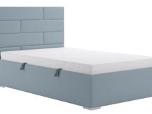 Fotogalerie Blanář - čalouněná postel Troja 120x200 - Béžová