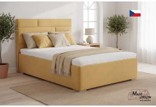 Blanář - čalouněná postel Troja 120x200 - výběr barvy