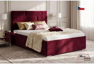 Blanář - čalouněná postel Troja 140x200 - výběr barvy