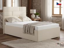 Fotogalerie Blanář - čalouněná postel Troja 140x200 - Béžová
