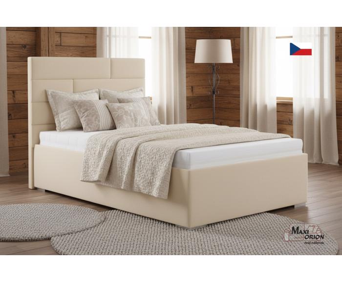 Fotogalerie Blanář - čalouněná postel Troja 120x200 - Béžová