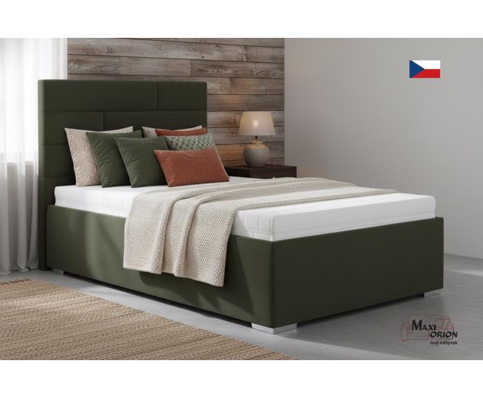 Fotogalerie Blanář - čalouněná postel Troja 110x200 s matrací - výběr barvy