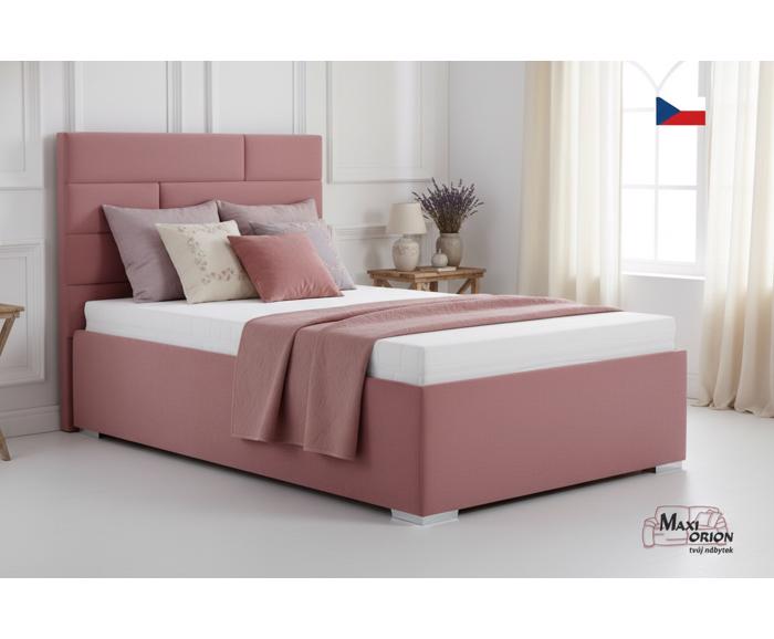 Fotogalerie Blanář - čalouněná postel Troja 110x200 s matrací - výběr barvy