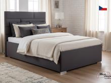 Fotogalerie Blanář - čalouněná postel Troja 110x200 s matrací - výběr barvy