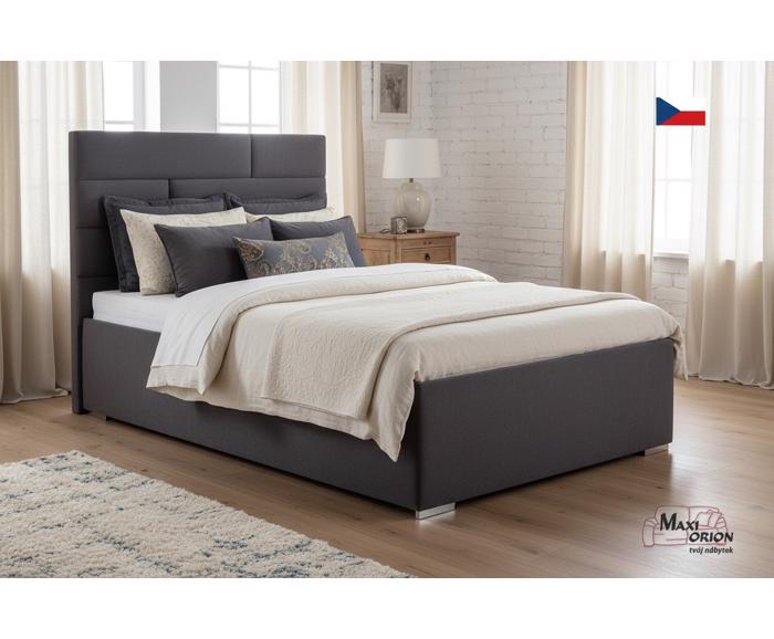 Fotogalerie Blanář - čalouněná postel Troja 110x200 s matrací - výběr barvy