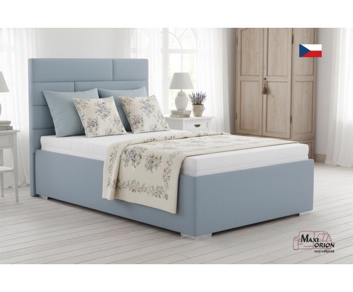 Fotogalerie Blanář - čalouněná postel Troja 110x200 s matrací - výběr barvy
