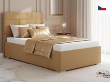 Fotogalerie Blanář - čalouněná postel Troja 110x200 s matrací - výběr barvy