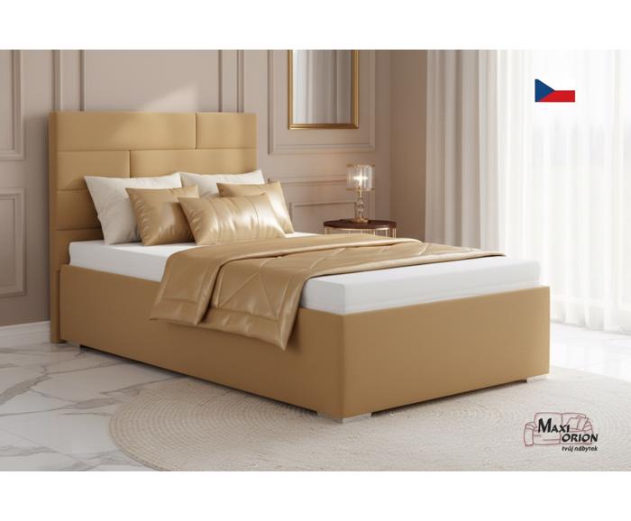 Fotogalerie Blanář - čalouněná postel Troja 110x200 s matrací - výběr barvy