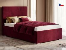 Fotogalerie Blanář - čalouněná postel Troja 110x200 s matrací - výběr barvy