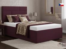 Fotogalerie Blanář - čalouněná postel Troja 110x200 s matrací - výběr barvy