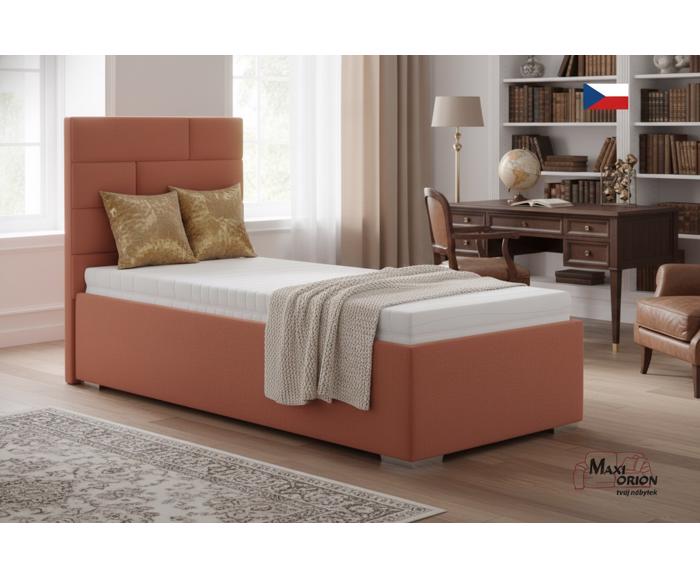 Fotogalerie Blanář - čalouněná postel Troja 90x200 - výběr barvy