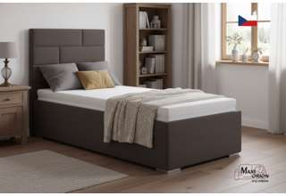 Blanář - čalouněná postel Troja 90x200 - výběr barvy