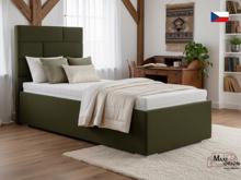 Fotogalerie Blanář - čalouněná postel Troja 90x200 - výběr barvy