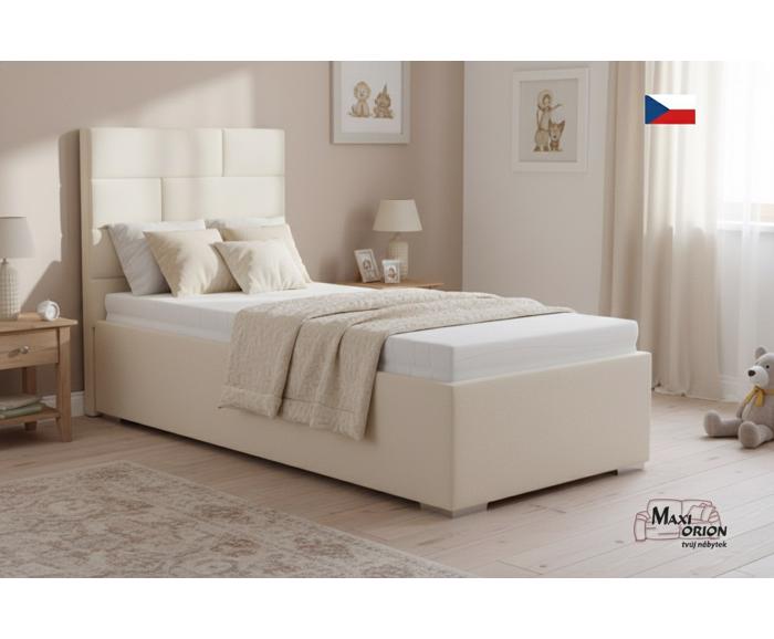 Fotogalerie Blanář - čalouněná postel Troja 90x200 - výběr barvy