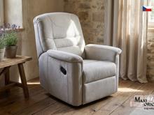 Fotogalerie Elektrické polohovací křeslo Agáta - výběr barvy