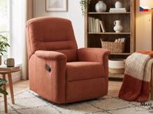 Fotogalerie Elektrické polohovací křeslo Agáta - výběr barvy