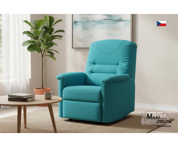 Fotogalerie Sedací souprava Agáta - rozkládací pohovka + polohovací křeslo - výběr barvy