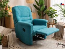 Fotogalerie Elektrické polohovací křeslo Agáta - výběr barvy