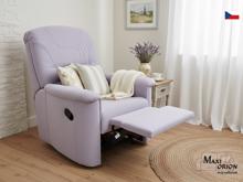 Fotogalerie Elektrické polohovací křeslo Agáta - výběr barvy