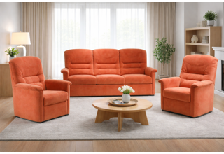 Rozkládací sedací souprava 3+1+1 Agáta – výběr barvy