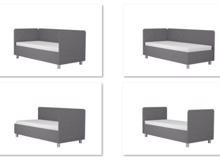 Fotogalerie Blanář - čalouněné čelo k posteli Fiona 200 cm - Stone