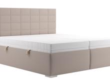 Fotogalerie Blanář - čalouněná postel Bora 180x200 úložný prostor boční výklop - výběr barvy