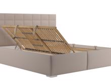 Fotogalerie Blanář - čalouněná postel Bora 180x200 úložný prostor boční výklop - výběr barvy