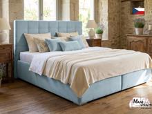 Fotogalerie Blanář - čalouněná postel Bora 180x200 úložný prostor boční výklop - výběr barvy