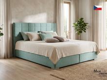 Fotogalerie Blanář - čalouněná postel Bora 180x200 úložný prostor boční výklop - výběr barvy