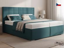 Fotogalerie Blanář - čalouněná postel Bora 180x200 úložný prostor boční výklop - výběr barvy