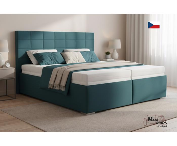 Fotogalerie Blanář - čalouněná postel Bora 180x200 úložný prostor boční výklop - výběr barvy