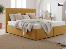 Fotogalerie Blanář - čalouněná postel Bora 180x200 úložný prostor boční výklop - výběr barvy