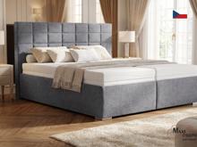 Fotogalerie Blanář - čalouněná postel Bora 180x200 úložný prostor boční výklop - výběr barvy