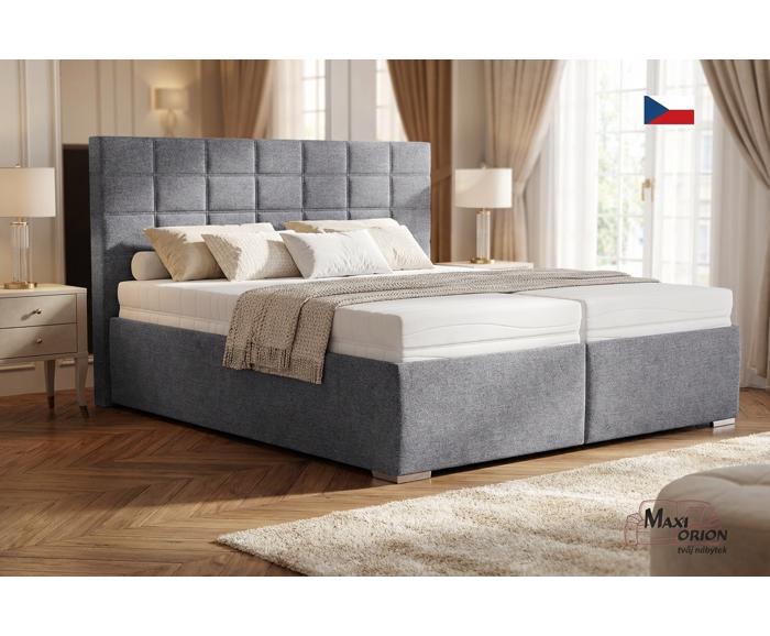 Fotogalerie Blanář - čalouněná postel Bora 180x200 úložný prostor boční výklop - výběr barvy