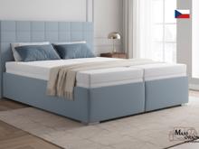 Fotogalerie Blanář - čalouněná postel Bora 180x200 úložný prostor boční výklop - výběr barvy