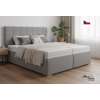 Blanář - čalouněná postel Bora 180x200 úložný prostor boční výklop - světle šedá
