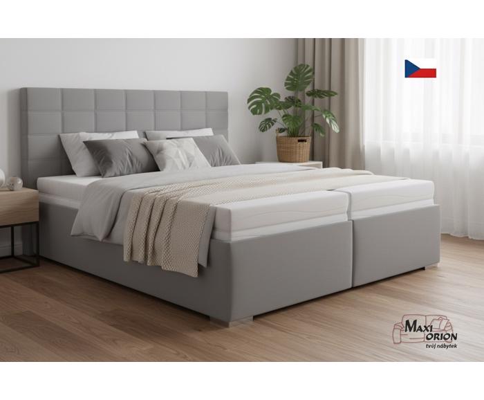 Fotogalerie Blanář - čalouněná postel Bora 180x200 úložný prostor boční výklop - výběr barvy