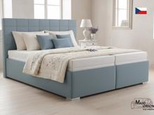 Fotogalerie Blanář - čalouněná postel Bora 180x200 úložný prostor boční výklop - výběr barvy