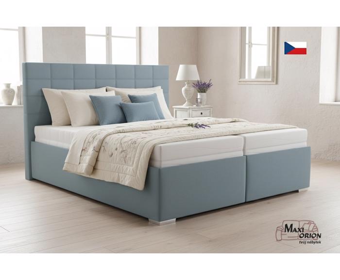 Fotogalerie Blanář - čalouněná postel Bora 180x200 úložný prostor boční výklop - výběr barvy