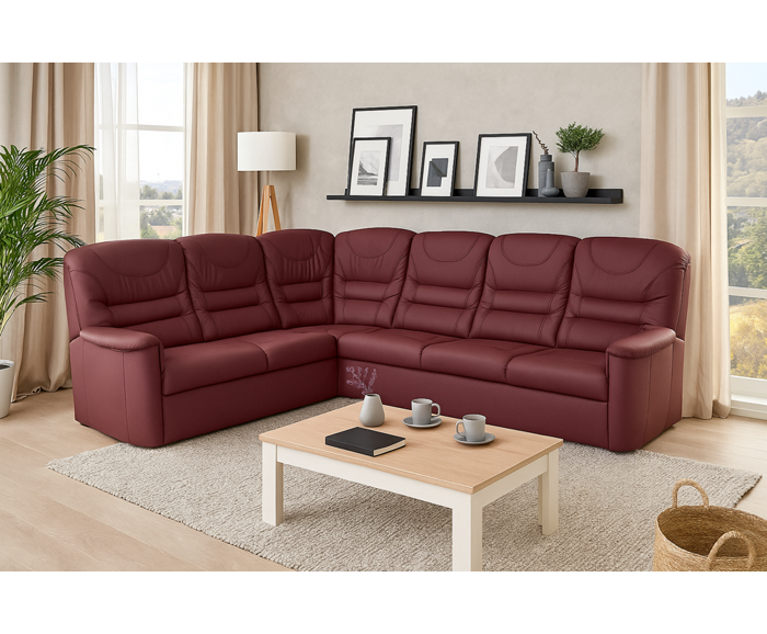 Fotogalerie Luxusní rohová souprava Agáta - výběr barvy