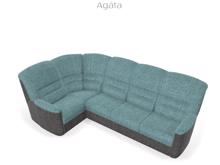 Fotogalerie Rohová sedací souprava Agáta s úložným prostorem - výběr barvy