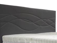 Fotogalerie Blanář - čalouněná postel Luna 180x200 - antracitová