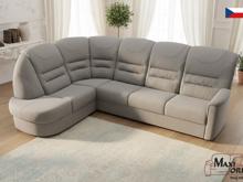 Fotogalerie Rohová sedací souprava Agáta s rozkladem a úložným prostorem - výběr barvy