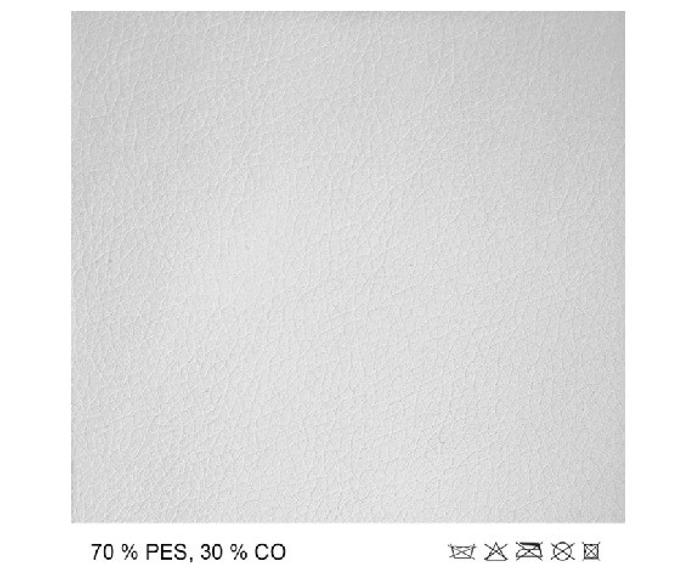 Fotogalerie Blanář – čalouněná postel Kelly s matrací 120×200 z umělé kůže (koženka) - bílá