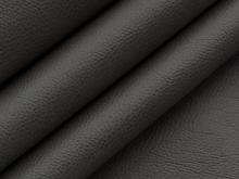 Fotogalerie Blanář – čalouněná postel Kelly s matrací 120×200 z umělé kůže (koženka) - tmavě šedá