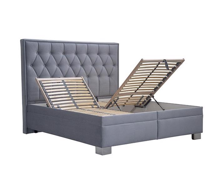 Fotogalerie Blanář - luxusní čalouněná postel Kerstin 180x200 - výběr barvy